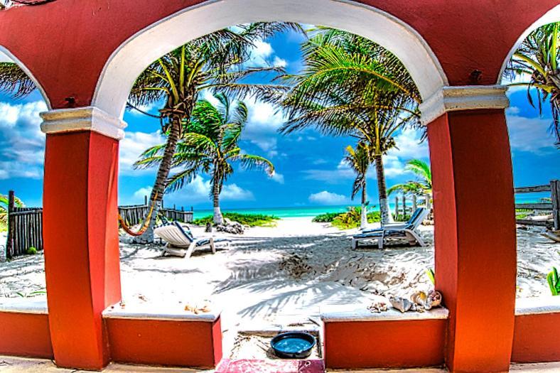 Beachfront Hacienda Del Cuyo Groundfloor ภายนอก รูปภาพ