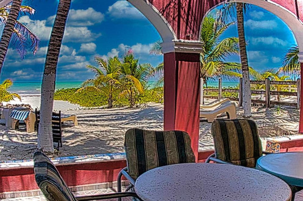 Beachfront Hacienda Del Cuyo Groundfloor ภายนอก รูปภาพ