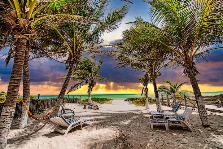 Beachfront Hacienda Del Cuyo Groundfloor ภายนอก รูปภาพ